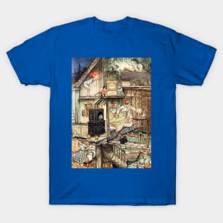 The Goblin and the Provision Dealer - Arthur Rackham T-Shirt